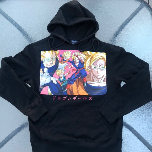 Dragon Ball Z Super Saiyan Goku Anime Pullover Hoodie - Picture 3 of 11